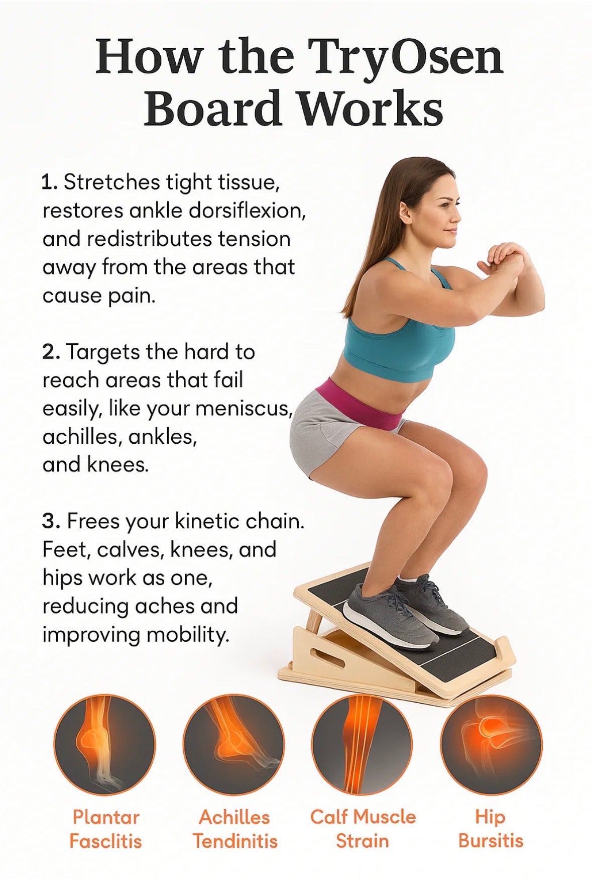 TryOsen Slant Board 3