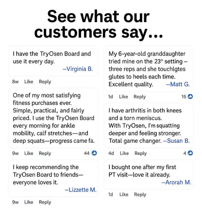 TryOsen Slant Board 3